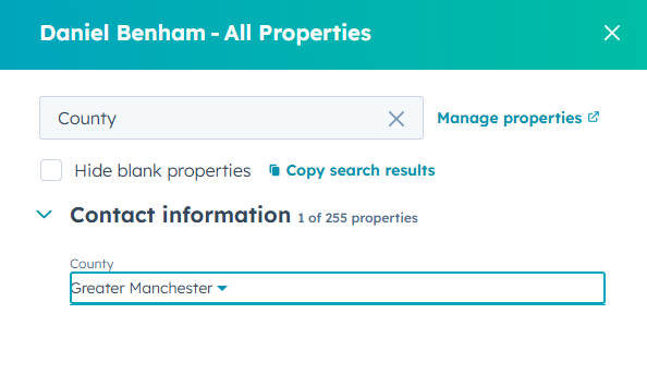 Property search