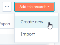 Add TSH record