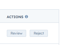 Manage duplicates window - Review